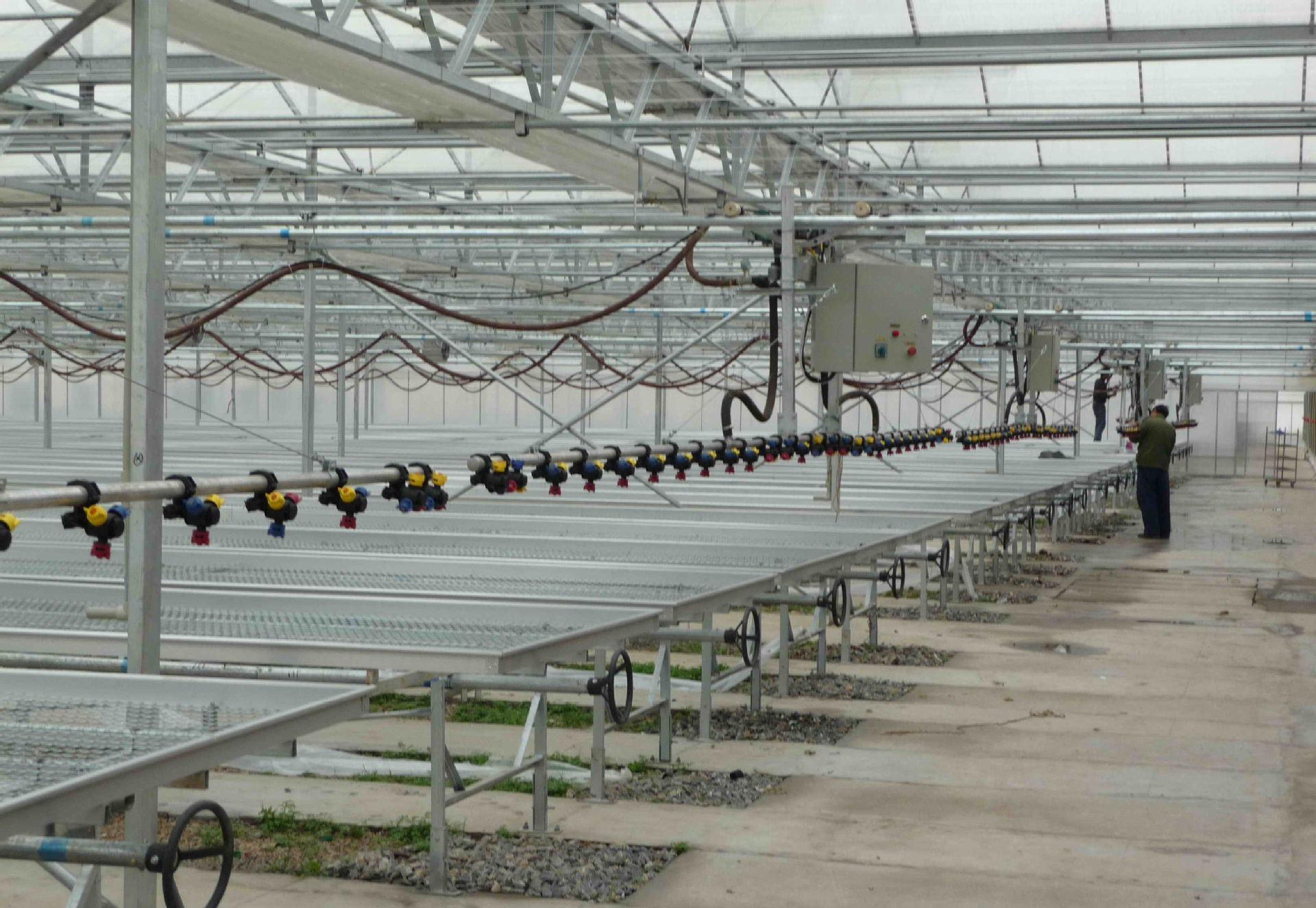 温室育苗喷灌机的结构是什么样的？
